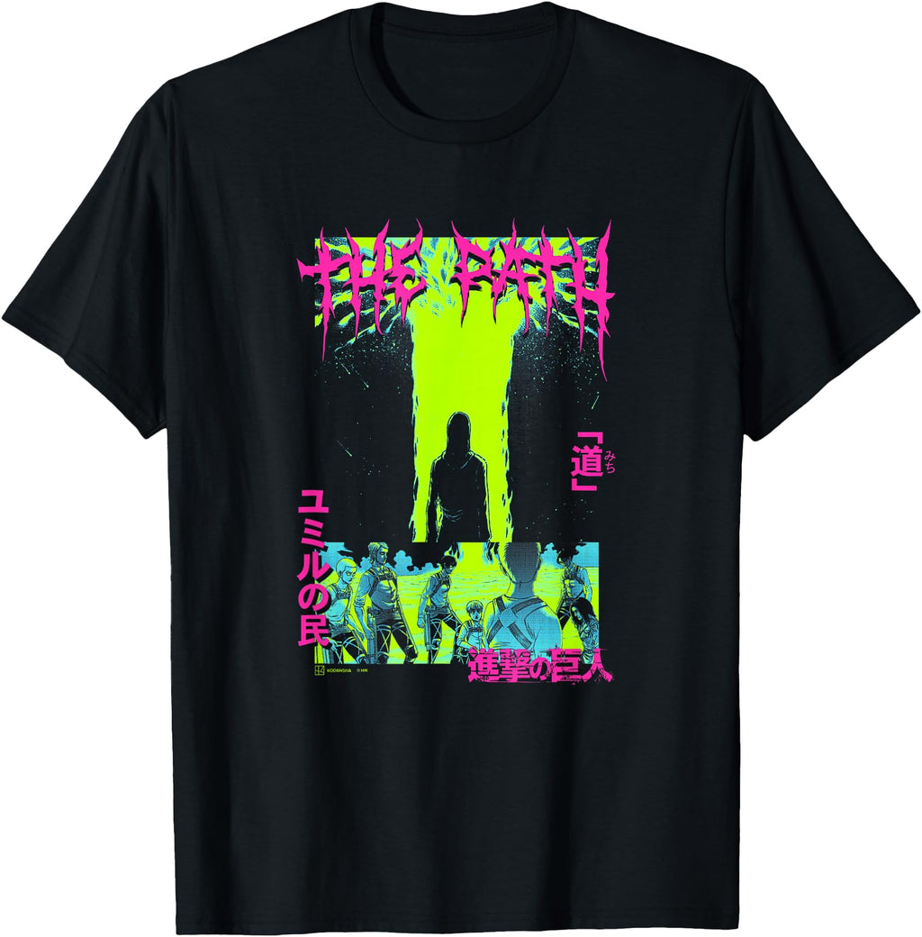 Handcrafted Attack Titan Path Big T-Shirt - Streetwear Style Men Women - T-Shirt, Sweatshirt, Hoodie