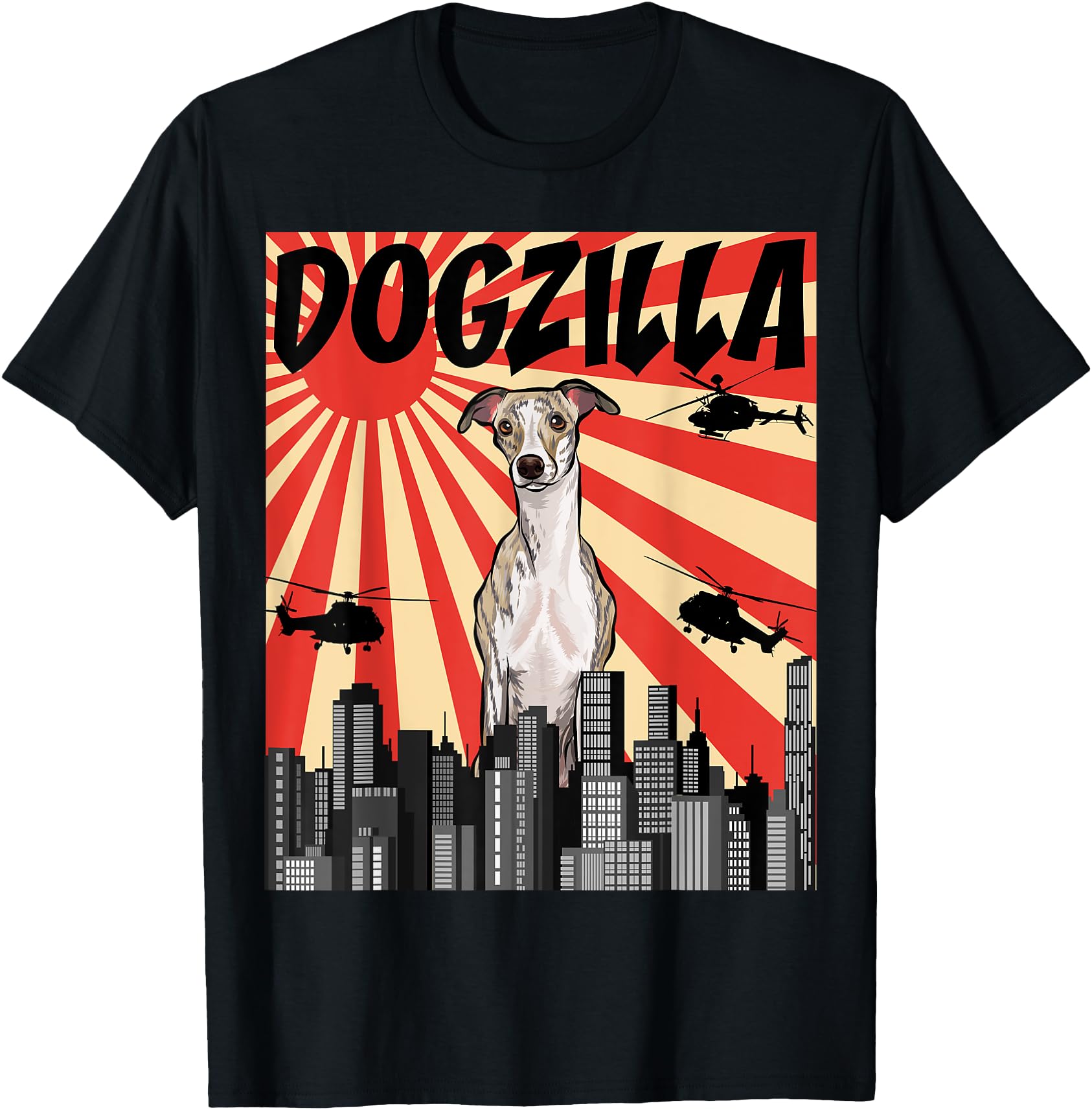 Handcrafted Japanese Dogzilla Sweatshirt - Trendy Graphic for Adults - T-Shirt, Sweatshirt, Hoodie