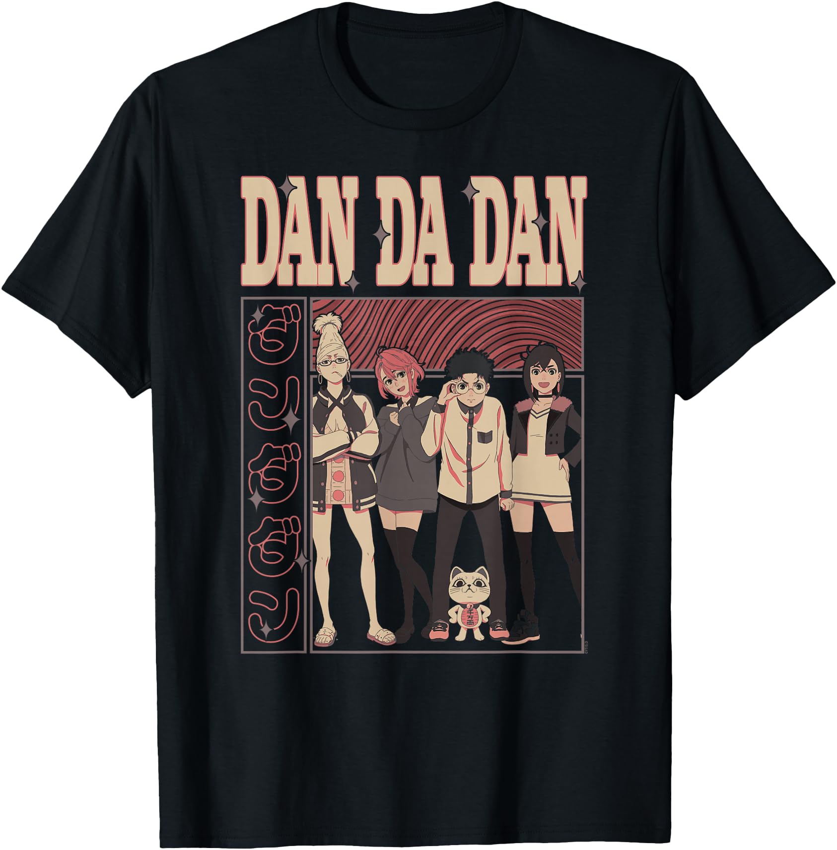 Dan Da Dan Cast Characters Sweatshirt - Casual Everyday Wear Men Women - T-Shirt, Sweatshirt, Hoodie