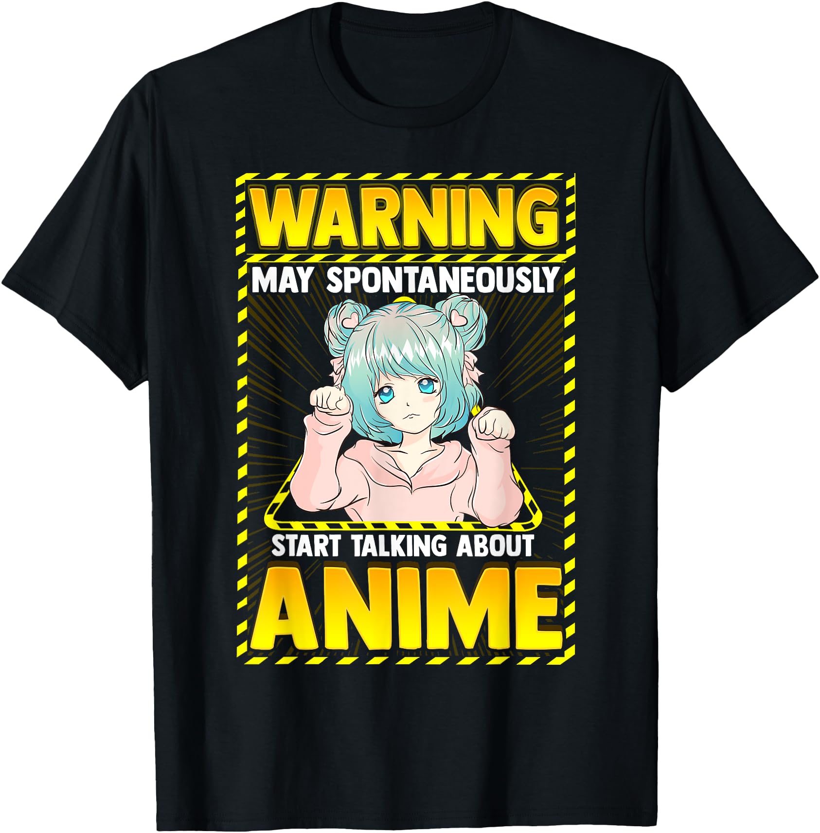 Warning May Spontaneously Start Talking T-Shirt - Graphic Print Unisex - T-Shirt, Sweatshirt, Hoodie