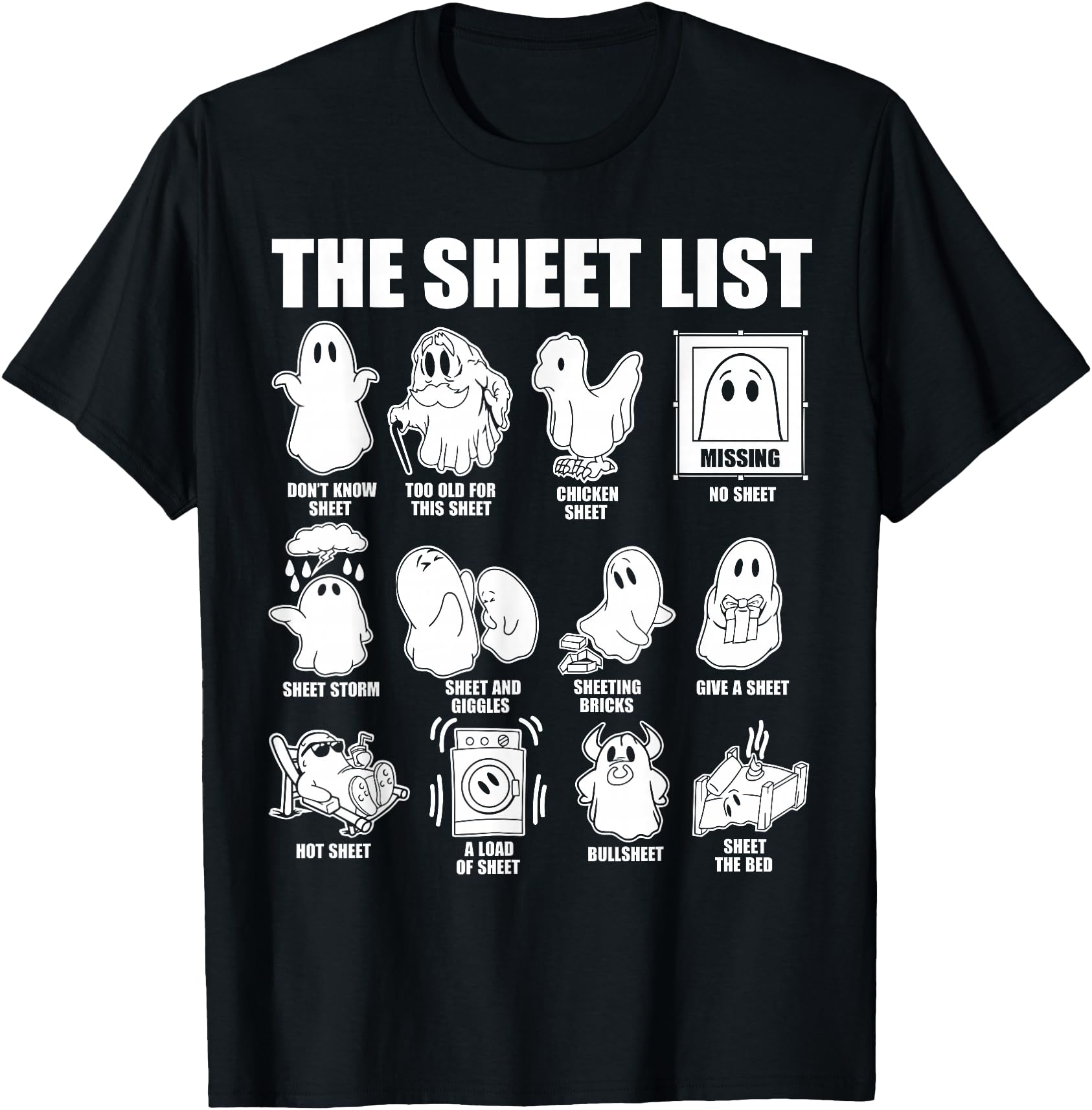 Exclusive Halloween Boo Sheet Halloween Hoodie - Trendy Graphic Men Women - T-Shirt, Sweatshirt, Hoodie