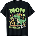 Mom T Rex Dinosaur Family Party Womens Hoodie - Unique Graphic Men Women - T-Shirt, Sweatshirt, Hoodie