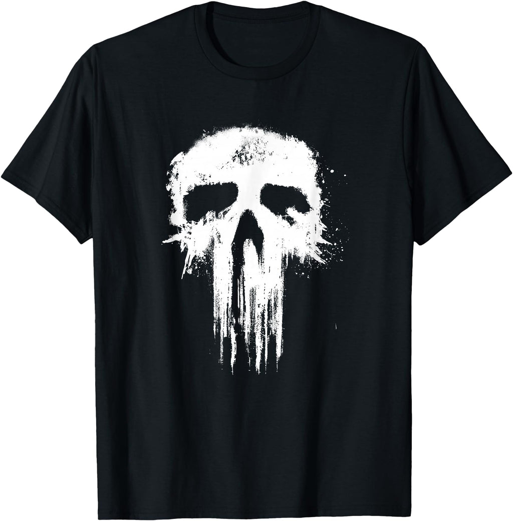 Exclusive Marvel Punisher Paint Sweatshirt - Unique Graphic for Adults - T-Shirt, Sweatshirt, Hoodie