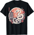 Dragon Tokyo Japan Japanese Fantasy Hoodie - Fun Novelty Design for Adults - T-Shirt, Sweatshirt, Hoodie