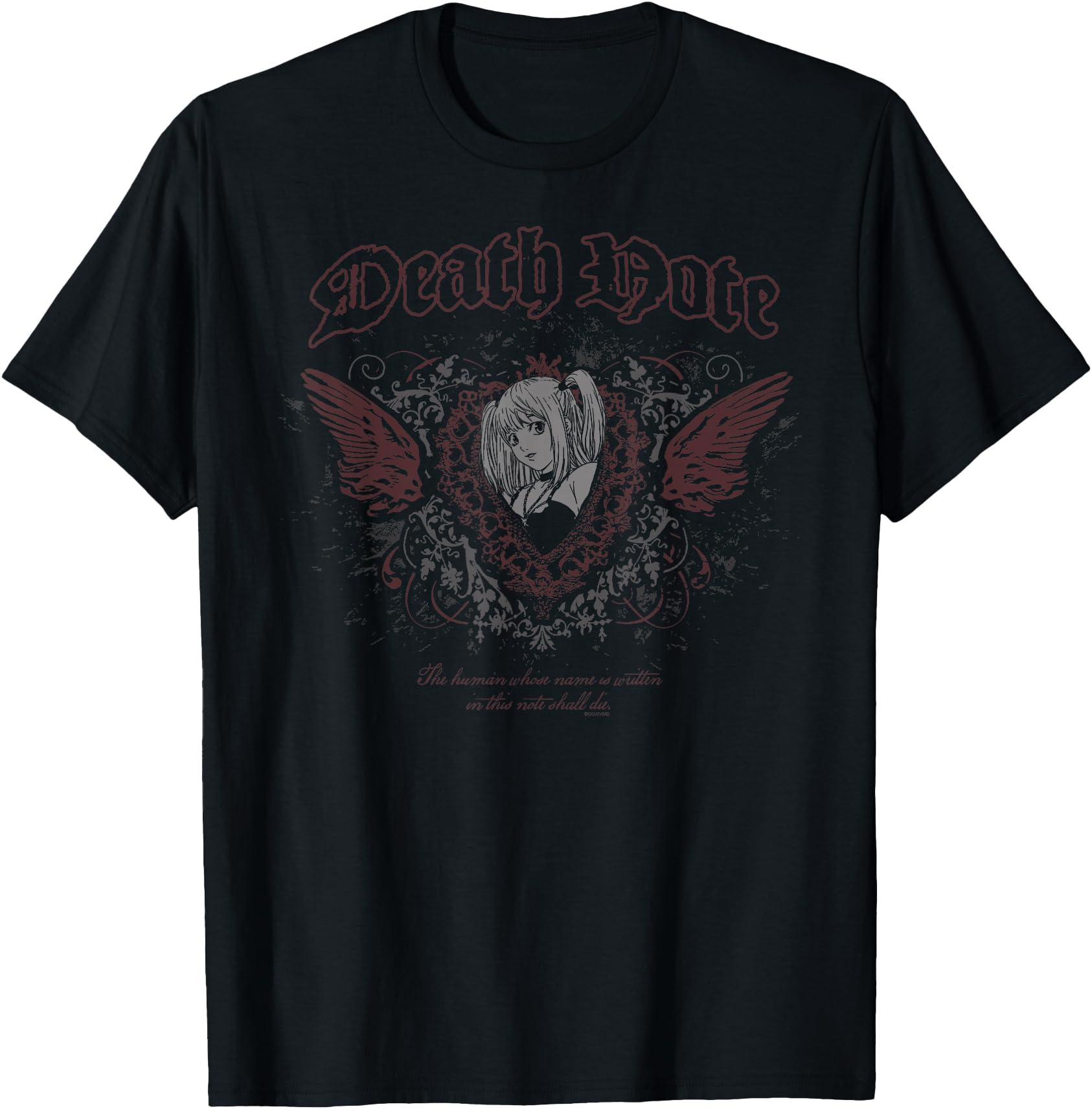 Exclusive Death Note Misa Amane Goth T-Shirt - Unique Graphic Men Women - T-Shirt, Sweatshirt, Hoodie