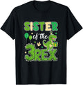 Handcrafted Sister Three Rex Dinosaur T-Shirt - Unique Graphic for Adults - T-Shirt, Sweatshirt, Hoodie