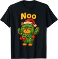 Handcrafted Noo Cat Cactus Grumpy T-Shirt - Custom Art Print Men Women - T-Shirt, Sweatshirt, Hoodie