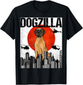 Japanese Dogzilla Brown Great Dane Sweatshirt - Minimalist Print for Adults - T-Shirt, Sweatshirt, Hoodie