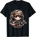 Authentic Anime Army Soldier Hoodie - Fun Novelty Design for Adults - T-Shirt, Sweatshirt, Hoodie