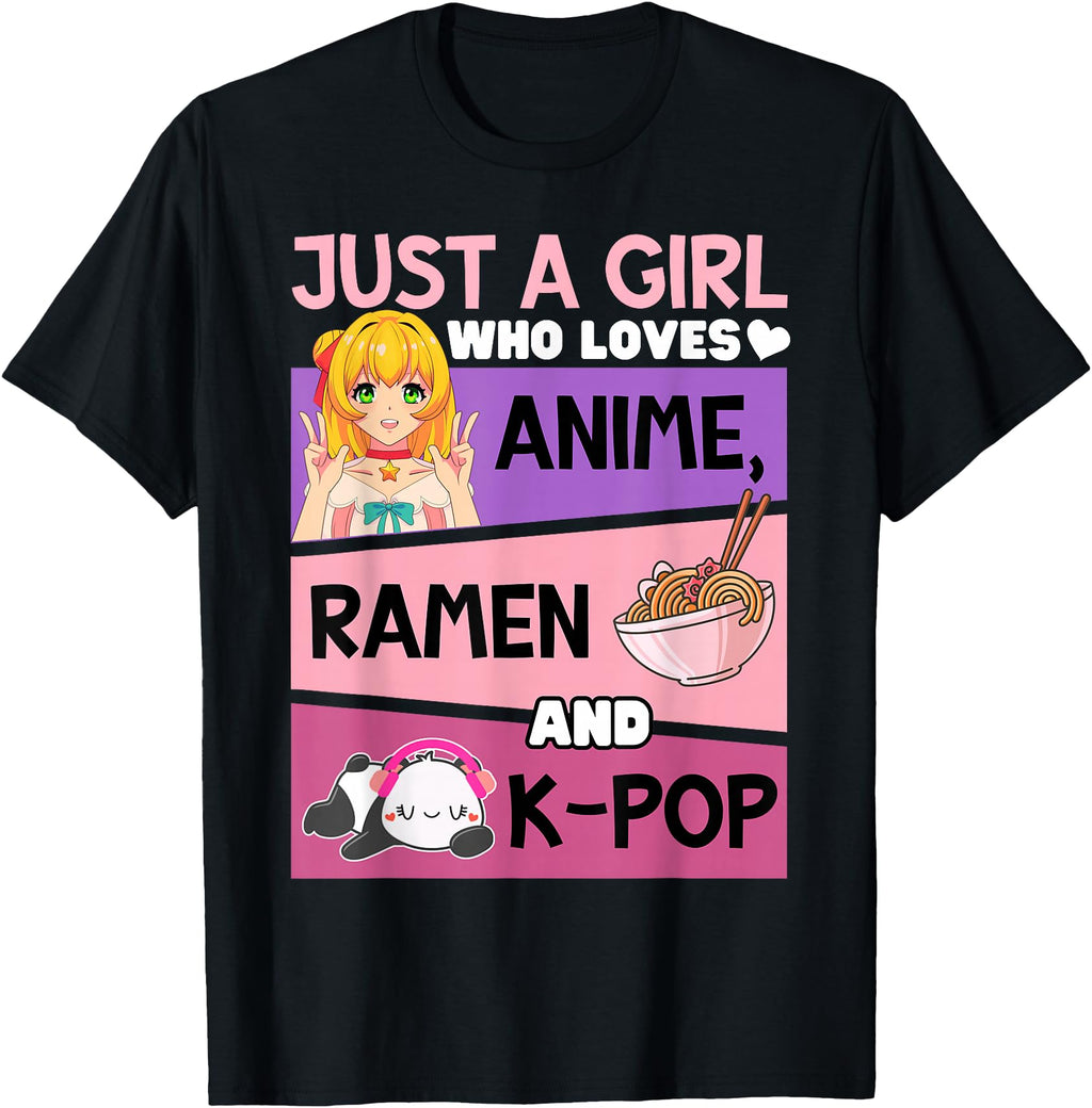 Exclusive K Pop Anime Ramen Can T T-Shirt - Streetwear Style for Adults - T-Shirt, Sweatshirt, Hoodie