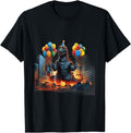 Handcrafted Kaiju Party Japan T-Shirt - Casual Everyday Wear Unisex - T-Shirt, Sweatshirt, Hoodie
