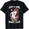 Handcrafted Just Who Loves Anime T-Shirt - Aesthetic Graphic Men Women - T-Shirt, Sweatshirt, Hoodie