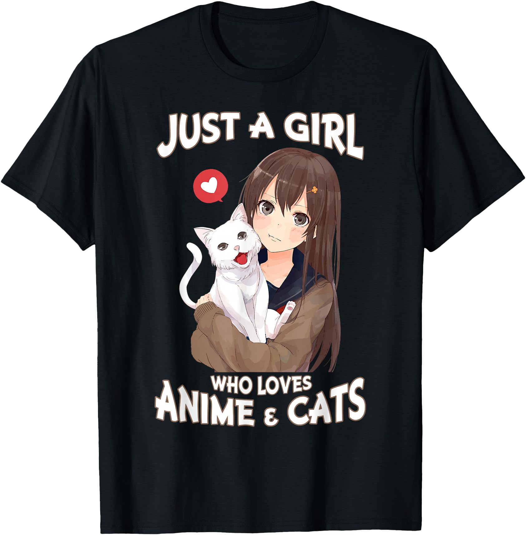 Handcrafted Just Who Loves Anime T-Shirt - Aesthetic Graphic Men Women - T-Shirt, Sweatshirt, Hoodie