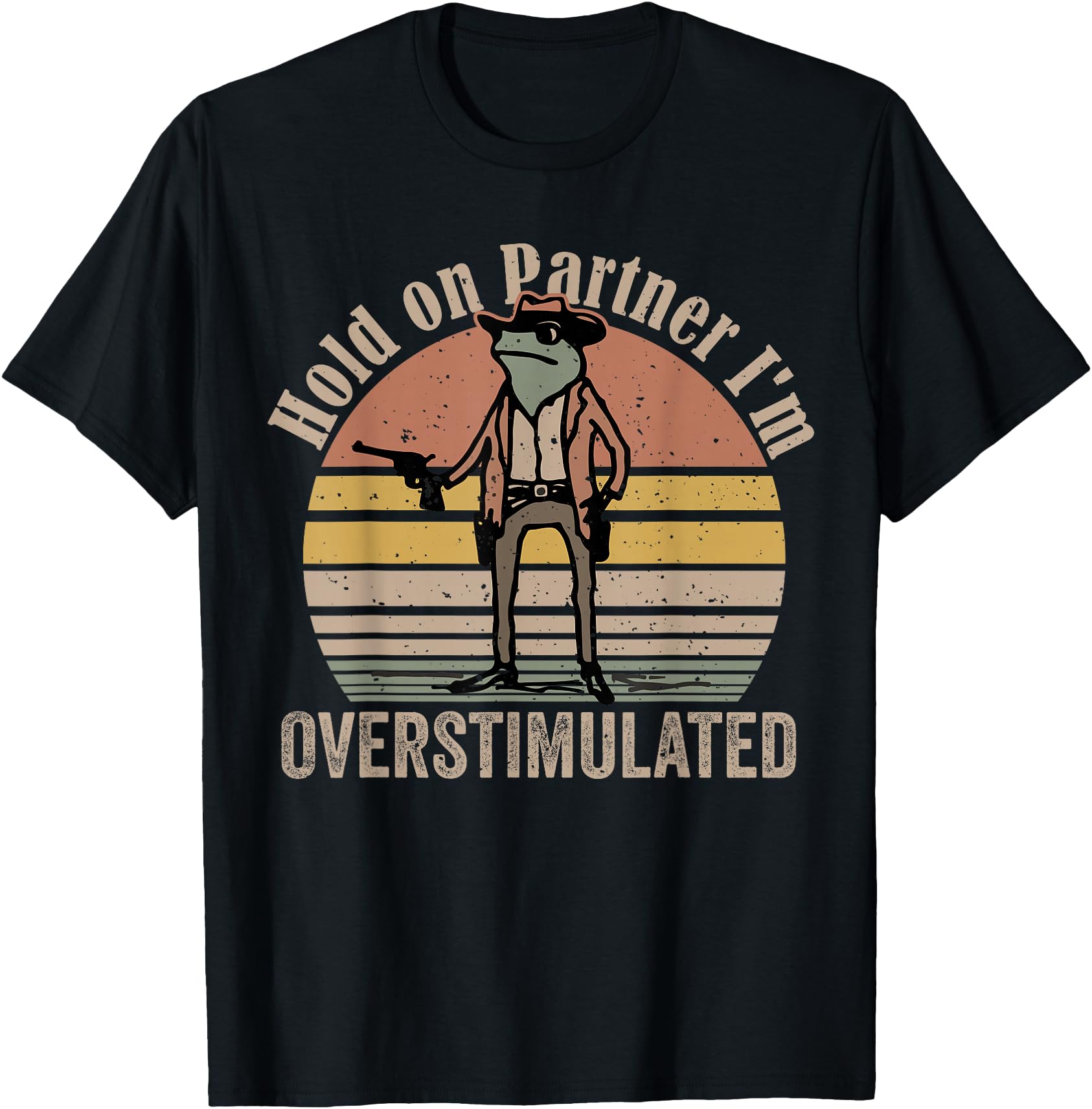 Hold Partner I M Overstimulated Hoodie - Casual Everyday Wear for Adults - T-Shirt, Sweatshirt, Hoodie
