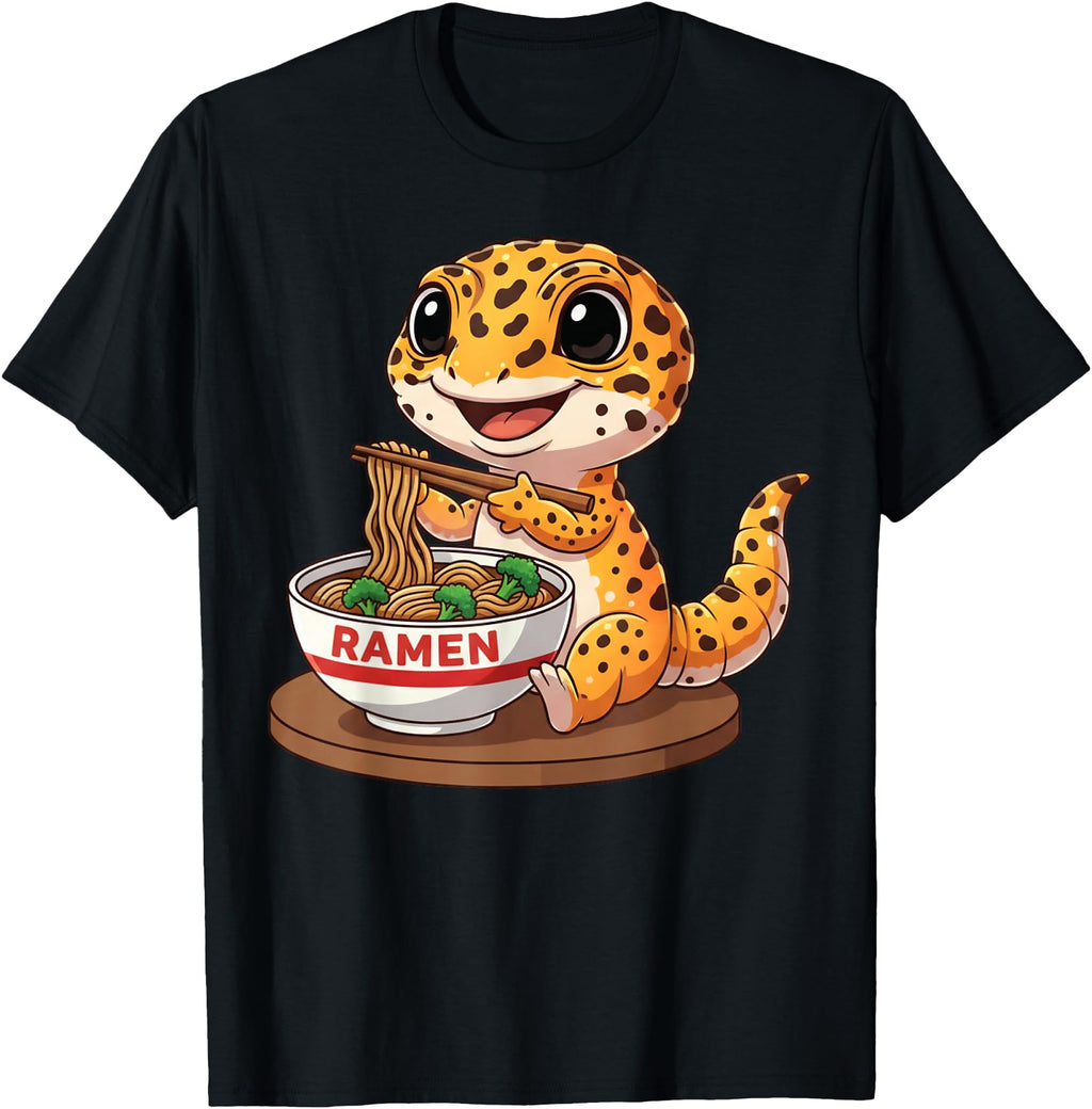 Exclusive Lizard Reptile Leopard Gecko T-Shirt - Graphic Print Men Women - T-Shirt, Sweatshirt, Hoodie