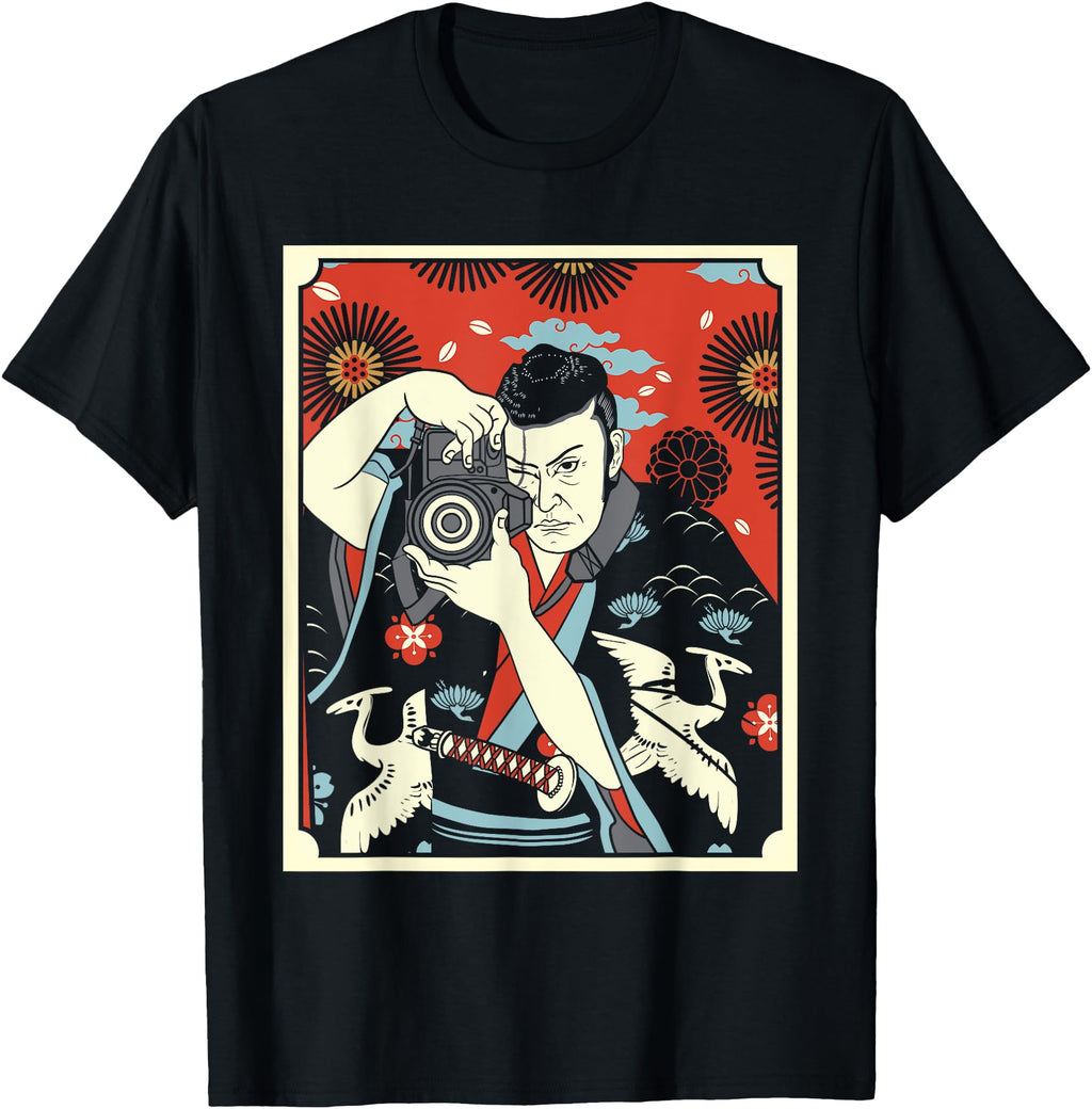 Handcrafted Photographer Japanese Hoodie - Unique Graphic Men Women - T-Shirt, Sweatshirt, Hoodie