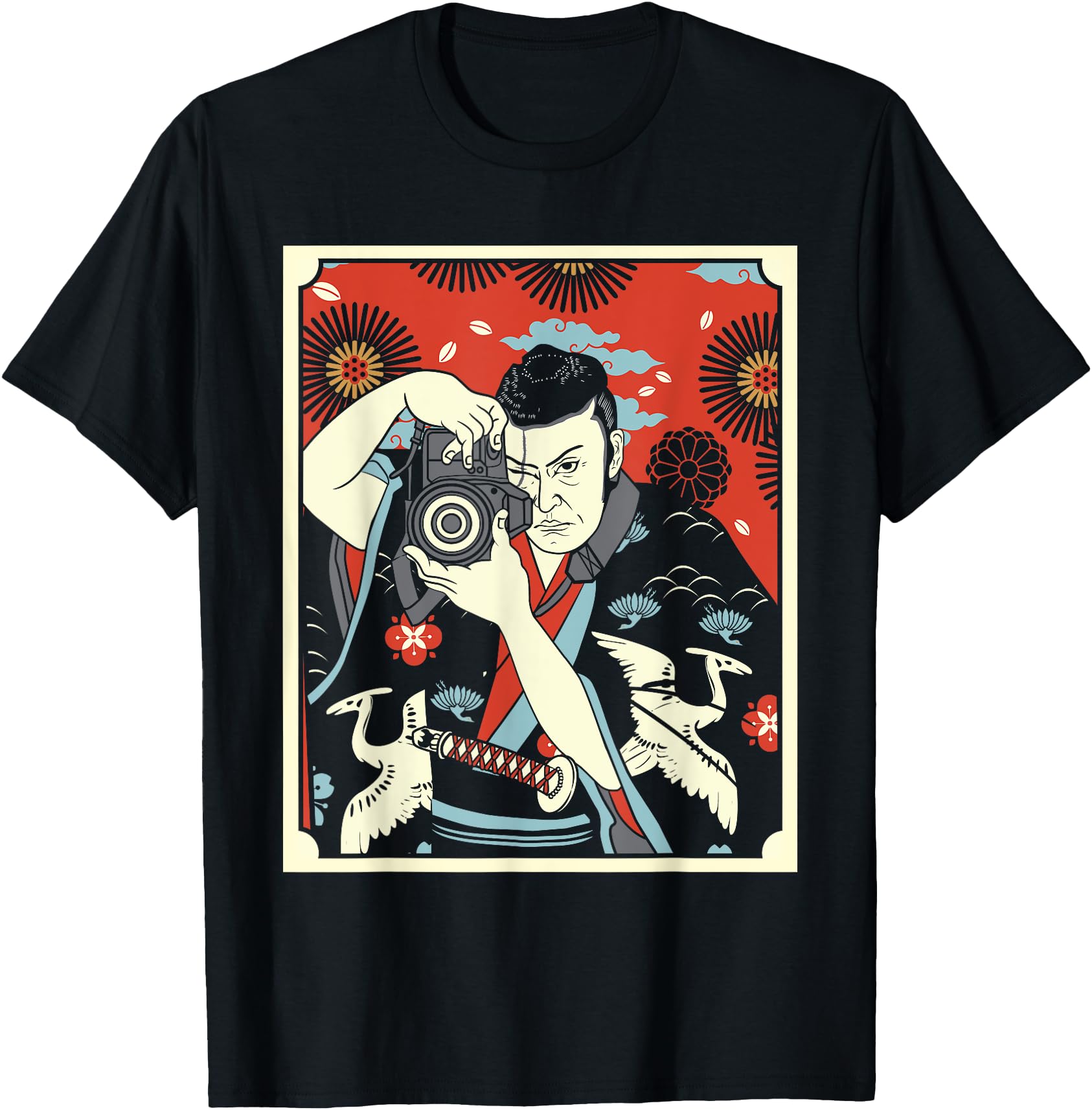 Handcrafted Photographer Japanese Hoodie - Unique Graphic Men Women - T-Shirt, Sweatshirt, Hoodie
