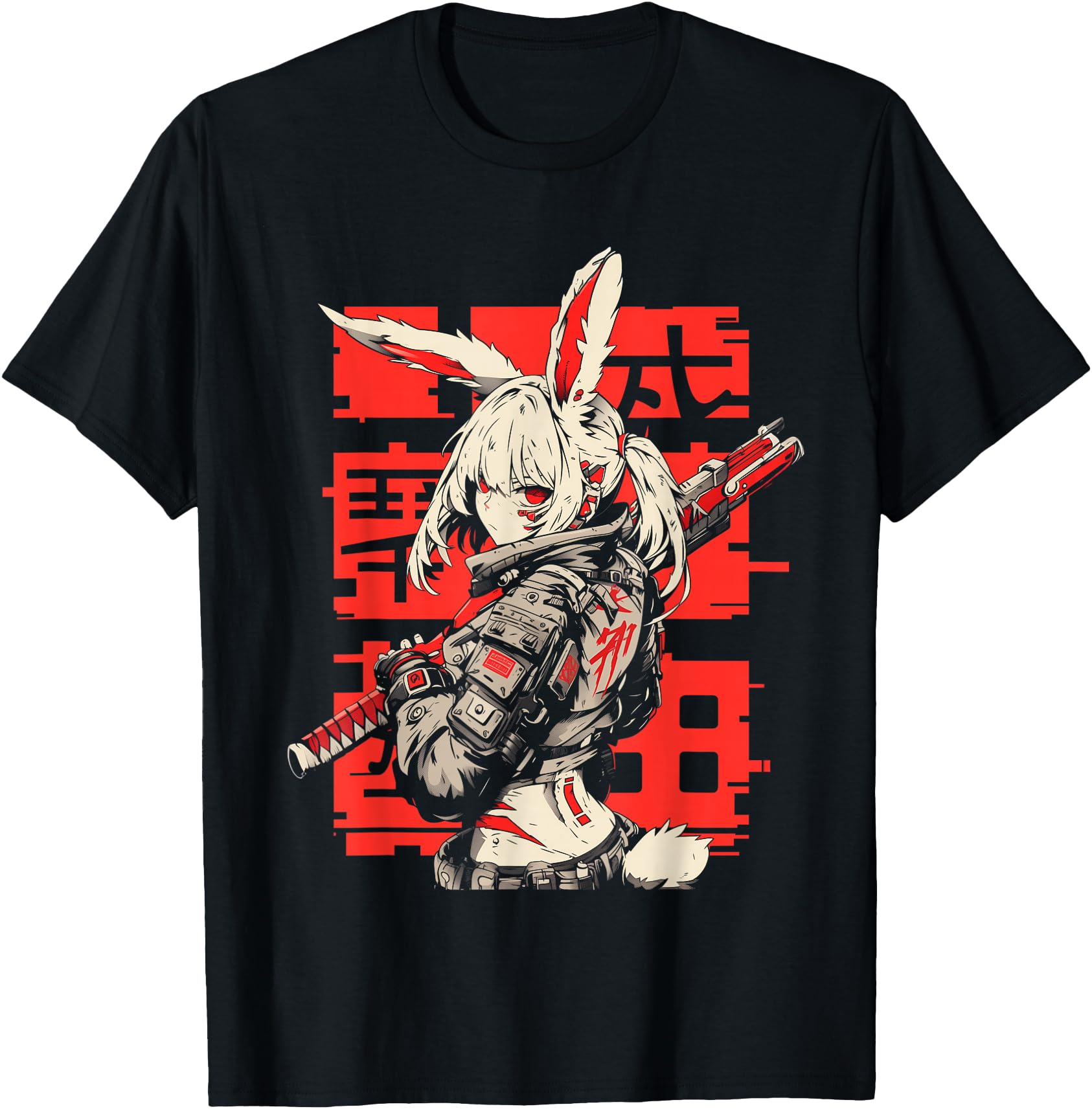 Original Anime Manga Cyberpunk Aesthetic T-Shirt - Streetwear Style Unisex - T-Shirt, Sweatshirt, Hoodie
