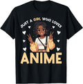 Just Who Loves Anime African American Sweatshirt - Minimalist Print Unisex - T-Shirt, Sweatshirt, Hoodie