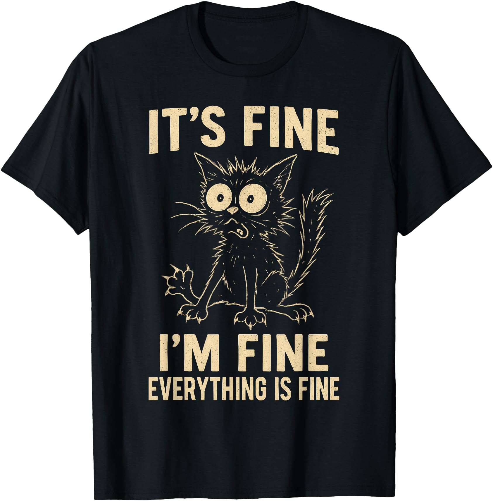 Cat Weird Crazy Meme Cat Rare Sweatshirt - Graphic Print Men Women - T-Shirt, Sweatshirt, Hoodie