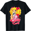 Handcrafted Candy Raccoon Cartoon T-Shirt - Aesthetic Graphic Men Women - T-Shirt, Sweatshirt, Hoodie