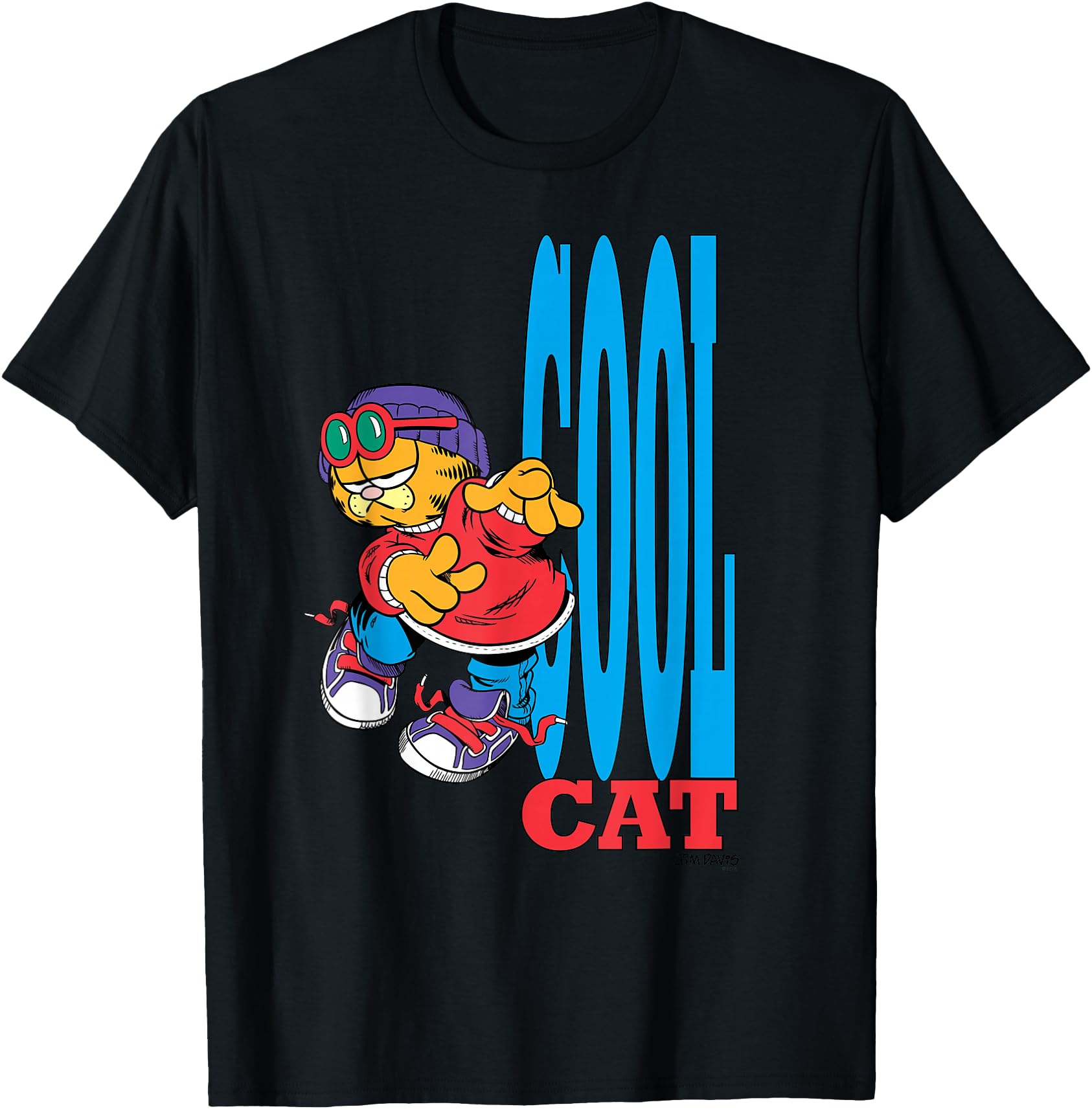 Garfield Cat 90 S Cartoon Cat T-Shirt - Streetwear Style Men Women - T-Shirt, Sweatshirt, Hoodie