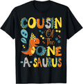 Cousin One Saurus 1St Dinosaur Party T-Shirt - Unique Graphic Men Women - T-Shirt, Sweatshirt, Hoodie