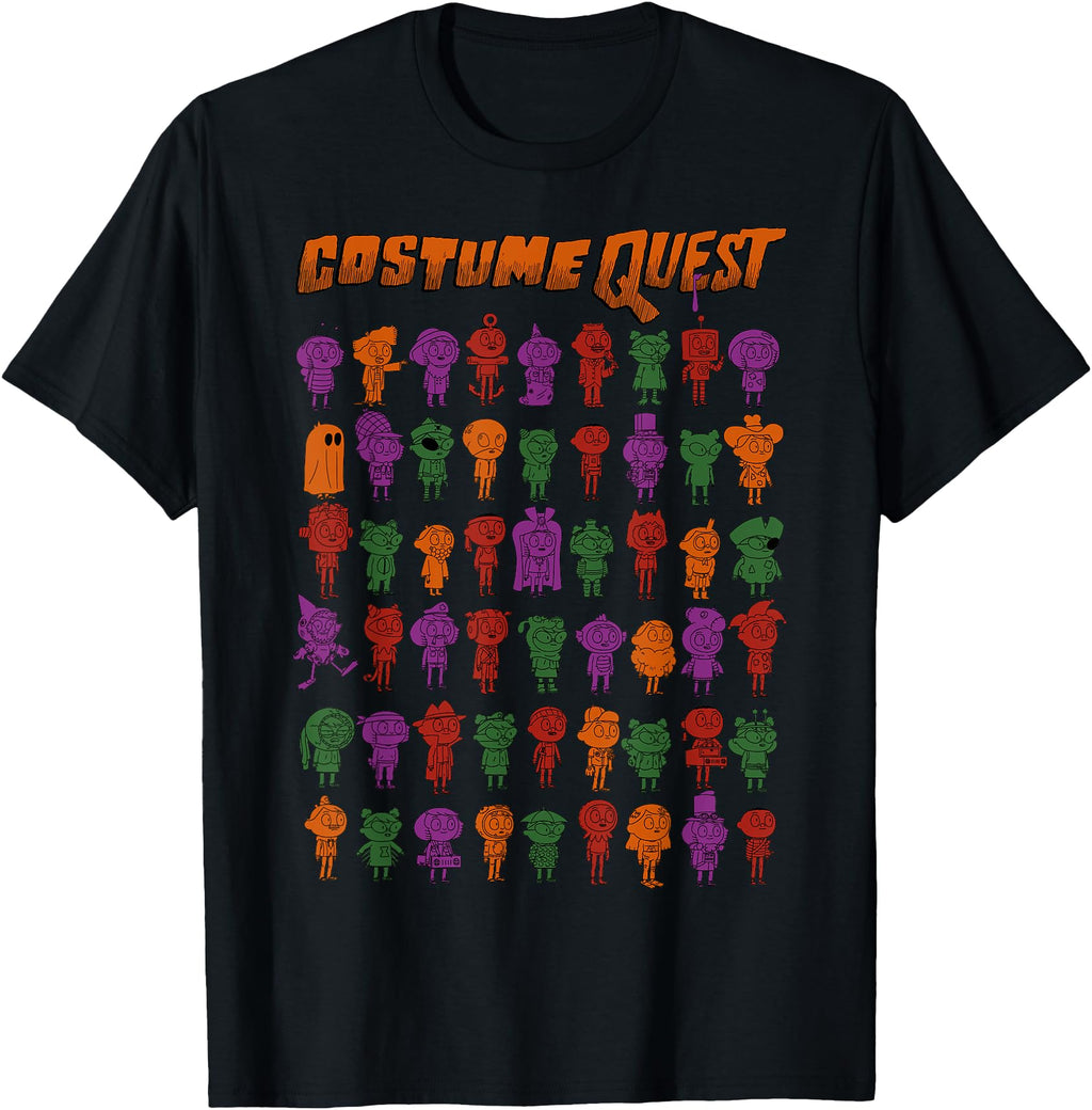 Exclusive Costume Quest Character Hoodie - Unique Graphic for Adults - T-Shirt, Sweatshirt, Hoodie