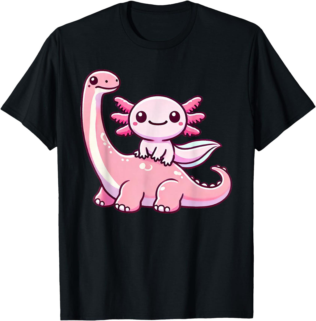 Exclusive Anime Kawaii Axolotl T-Shirt - Casual Everyday Wear for Adults - T-Shirt, Sweatshirt, Hoodie