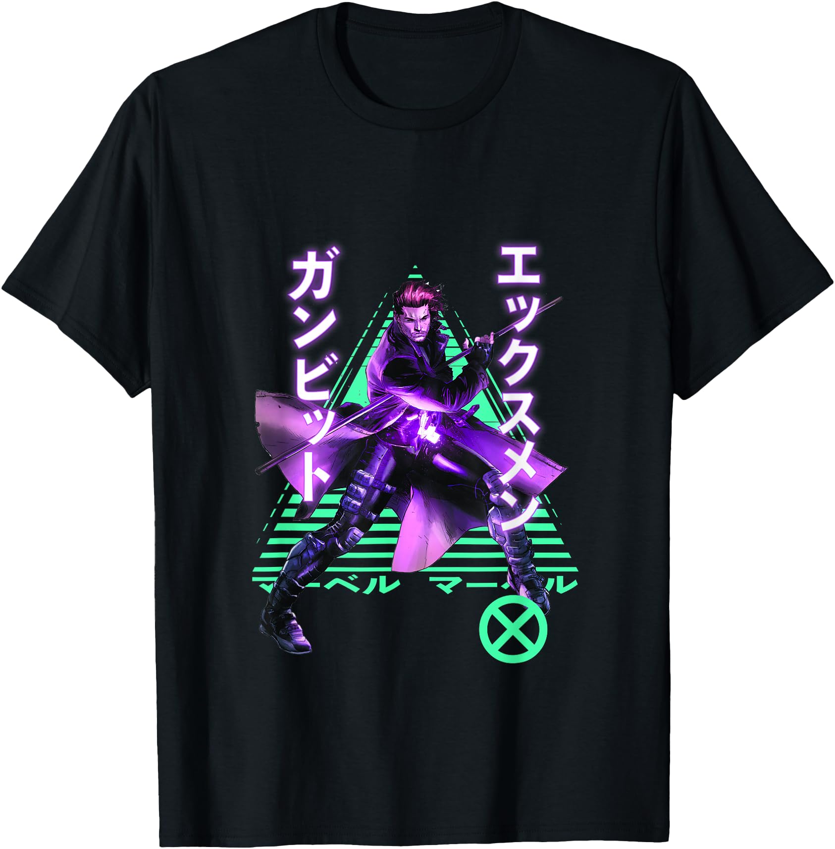 Original Marvel X Anime Gambit Sweatshirt - Minimalist Print Men Women - T-Shirt, Sweatshirt, Hoodie