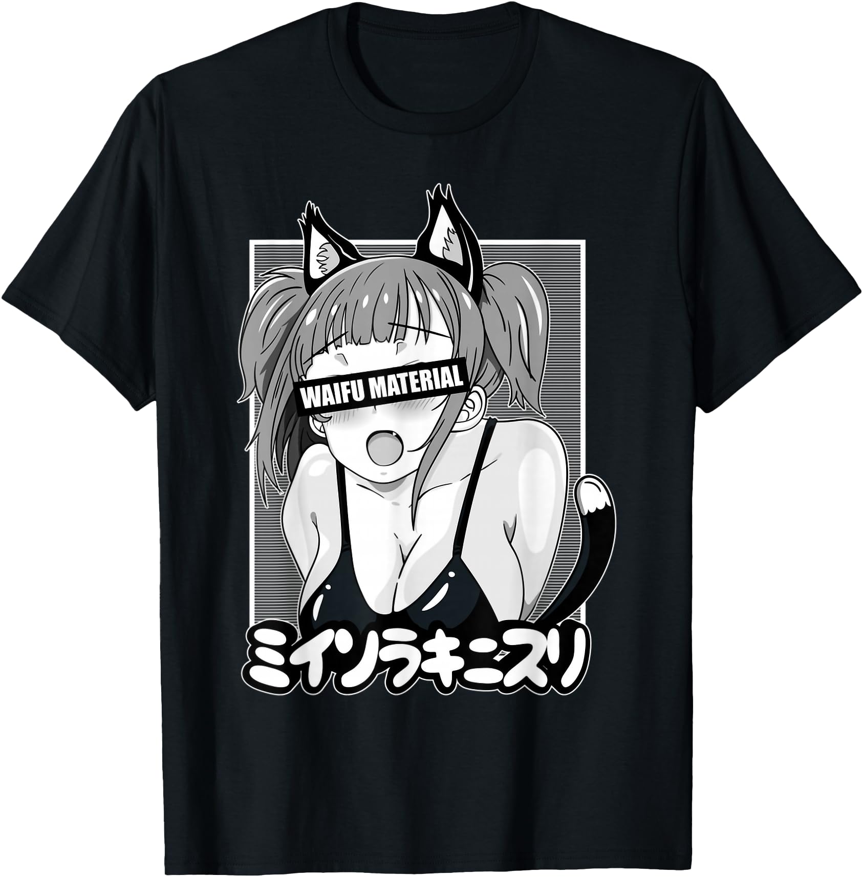Anime Waifu Hentai Anime Anime T-Shirt - Casual Everyday Wear Men Women - T-Shirt, Sweatshirt, Hoodie