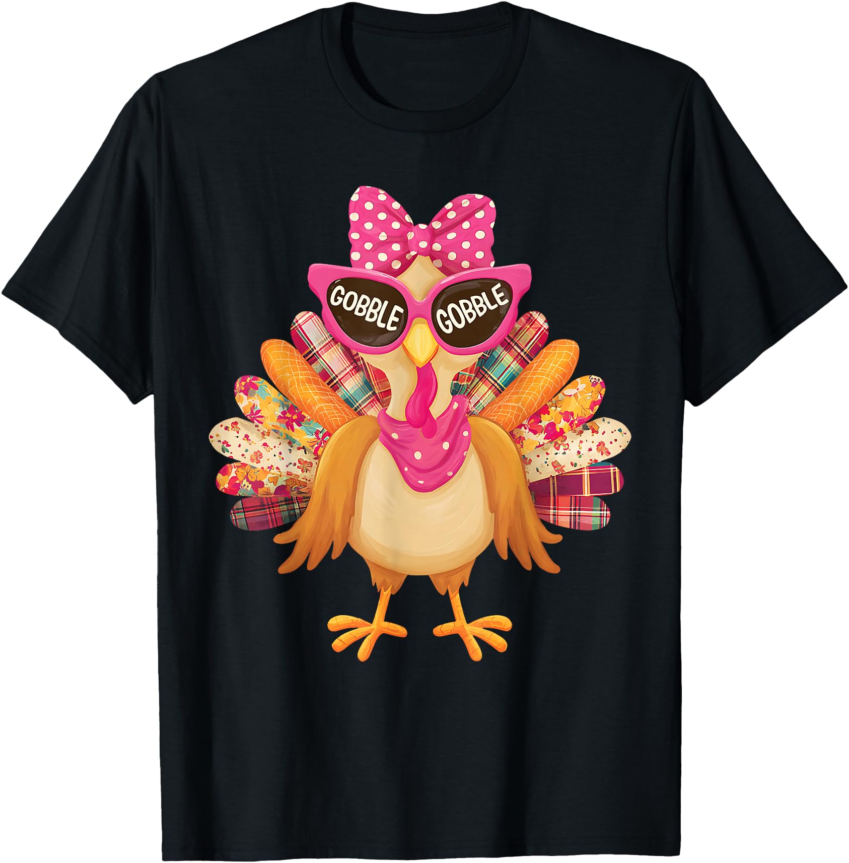 Gobble Gobble Turkey Day Happy Sweatshirt - Trendy Graphic for Adults - T-Shirt, Sweatshirt, Hoodie