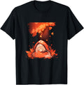 Original Chibi Autumn Leaves Anime Sweatshirt - Unique Graphic Unisex - T-Shirt, Sweatshirt, Hoodie