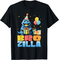 Handcrafted Brozilla Monster Kaiju T-Shirt - Custom Art Print Unisex - T-Shirt, Sweatshirt, Hoodie