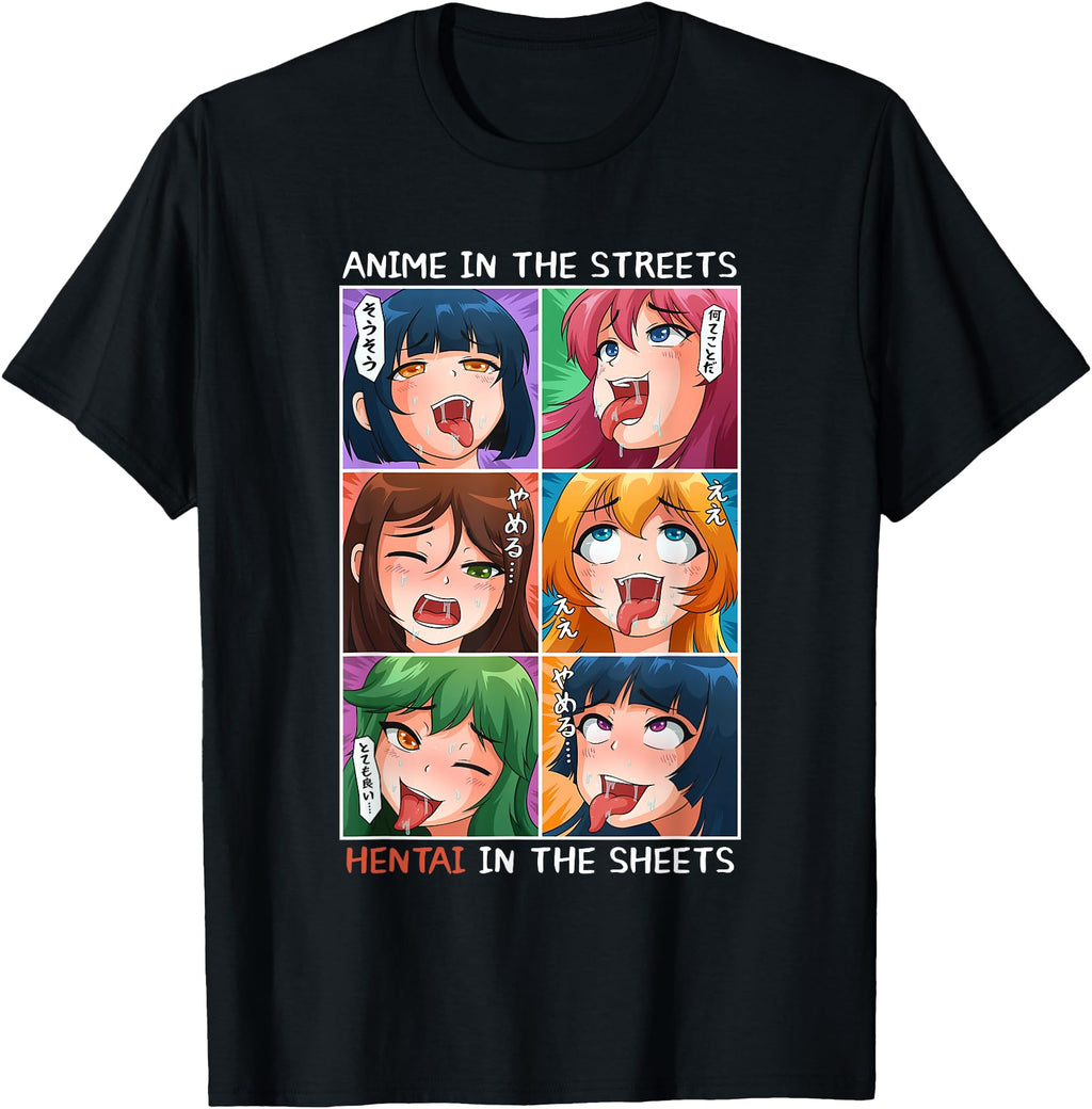 Original Anime Sheets Anime Exclusive T-Shirt - Streetwear Style Unisex - T-Shirt, Sweatshirt, Hoodie