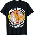 Handcrafted Public Tooter T-Shirt - Custom Art Print for Adults - T-Shirt, Sweatshirt, Hoodie
