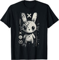 Exclusive Creepy Goth Bunny Sweatshirt - Fun Novelty Design for Adults - T-Shirt, Sweatshirt, Hoodie