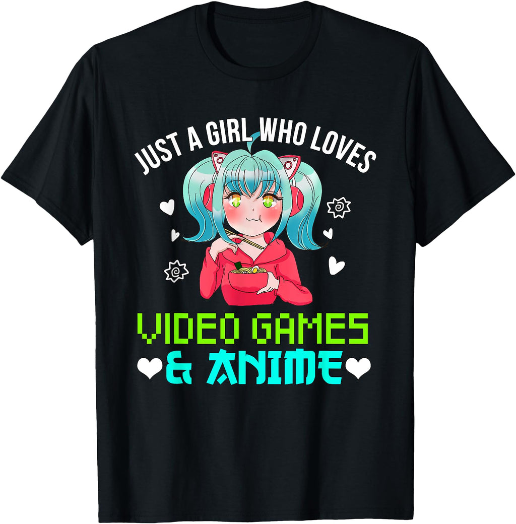Handcrafted Just Who Loves Video Games And T-Shirt - Graphic Print Unisex - T-Shirt, Sweatshirt, Hoodie
