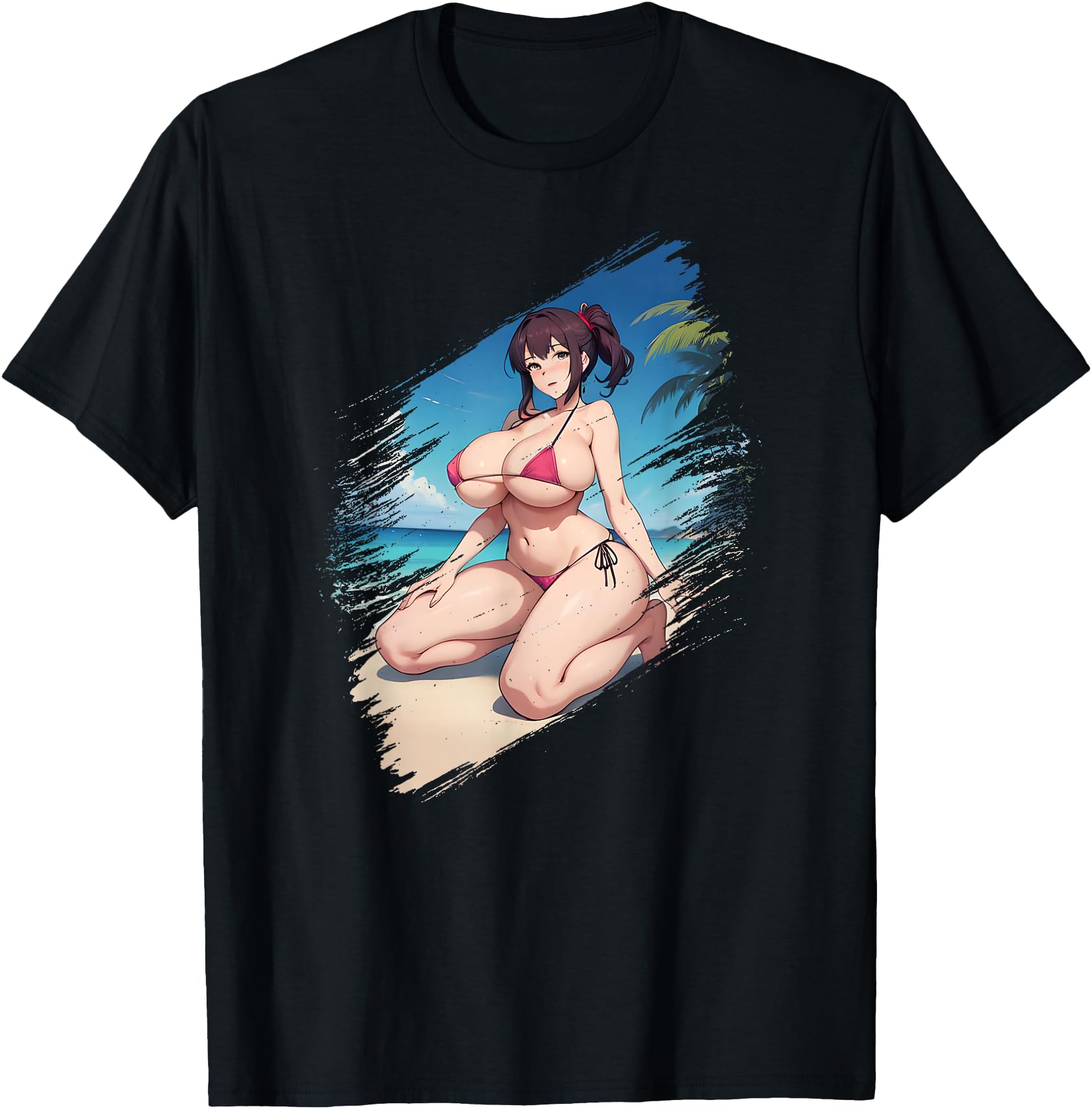 Handcrafted Big Boobs Anime Manga Sweatshirt - Trendy Graphic Men Women - T-Shirt, Sweatshirt, Hoodie