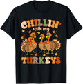 Handcrafted Thanksgiving Chillin Sweatshirt - Streetwear Style Men Women - T-Shirt, Sweatshirt, Hoodie