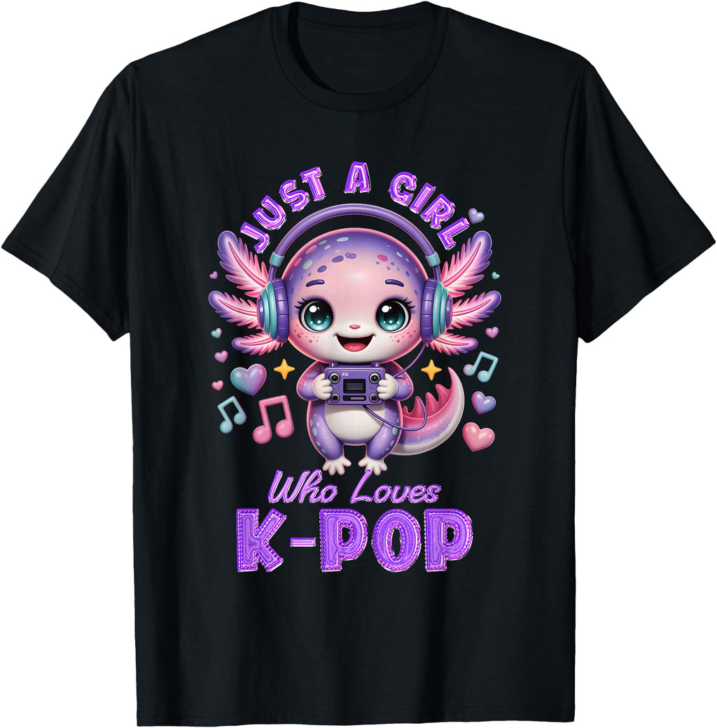 Just Who Loves K Pop Kawaii Chibi Anime T-Shirt - Trendy Graphic Men Women - T-Shirt, Sweatshirt, Hoodie