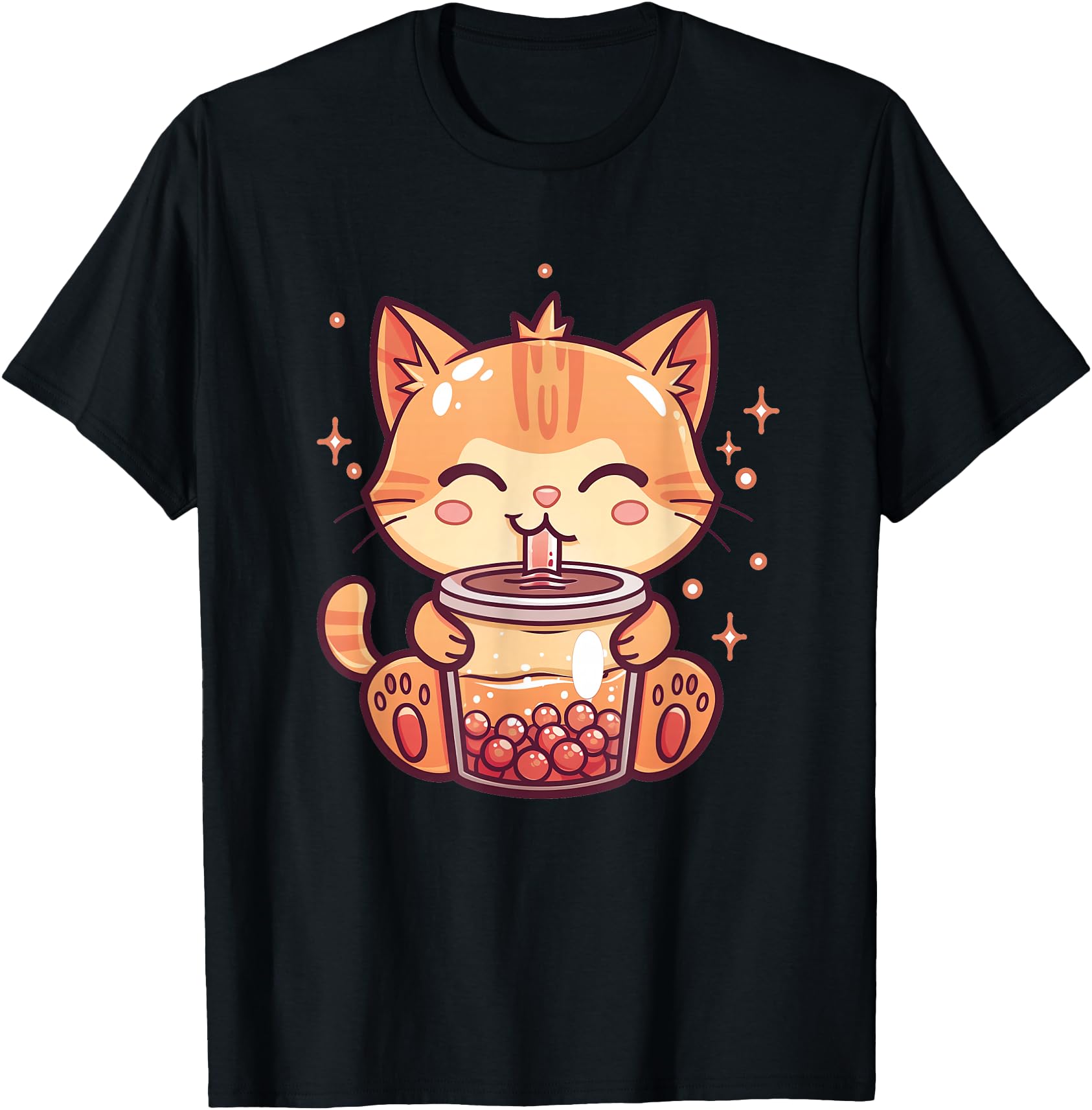 Original Cat Boba Tea Bubble Tea Sweatshirt - Aesthetic Graphic Men Women - T-Shirt, Sweatshirt, Hoodie