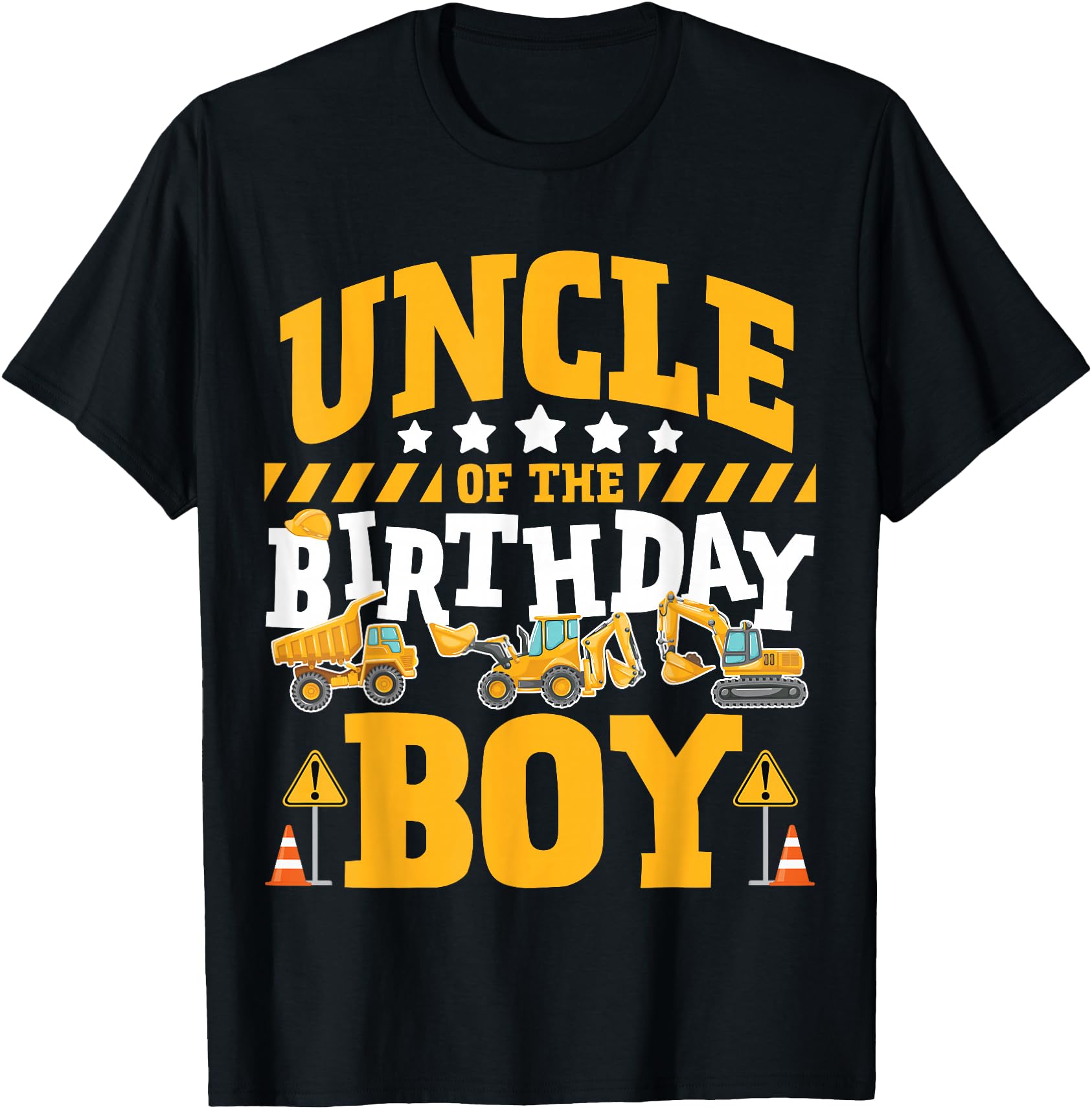 Authentic Uncle Excavator Sweatshirt - Graphic Print Men Women - T-Shirt, Sweatshirt, Hoodie