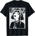 Ghoul Trippy Horror Creepy Goth Grunge Hoodie - Novelty Apparel for Adults - T-Shirt, Sweatshirt, Hoodie