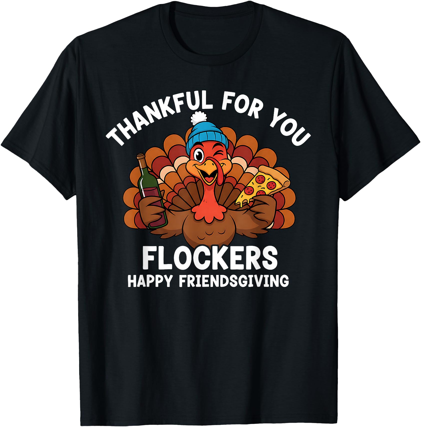 Exclusive Thankful You Flockers Hoodie - Unique Graphic Men Women - T-Shirt, Sweatshirt, Hoodie