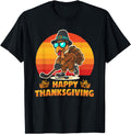 Handcrafted Happy Thanksgiving Sweatshirt - Unique Graphic for Adults - T-Shirt, Sweatshirt, Hoodie