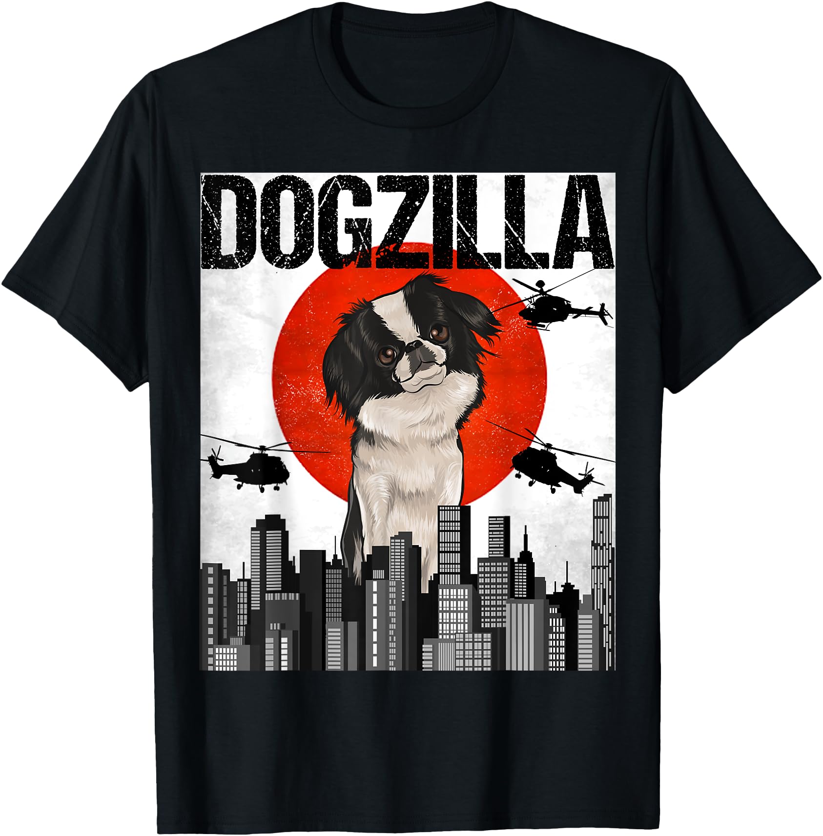 Exclusive Japanese Dogzilla Japanese T-Shirt - Novelty Apparel for Adults - T-Shirt, Sweatshirt, Hoodie