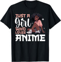Exclusive Just Who Loves Anime African Hoodie - Streetwear Style Men Women - T-Shirt, Sweatshirt, Hoodie