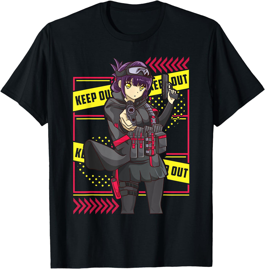 Original Kawaii Anime Gun Anime T-Shirt - Trendy Graphic Unisex - T-Shirt, Sweatshirt, Hoodie