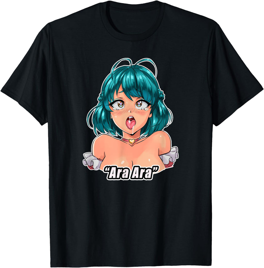 Ara Ara Hentai I Japan Anime Otaku Waifu T-Shirt - Graphic Print Unisex - T-Shirt, Sweatshirt, Hoodie